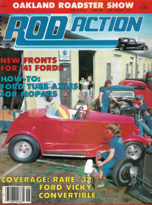 ROD ACTION 1984 JUNE - FRONTS FOR '41 FORDS, TUBE AXLES FOR MOPARS, '32 VICKY